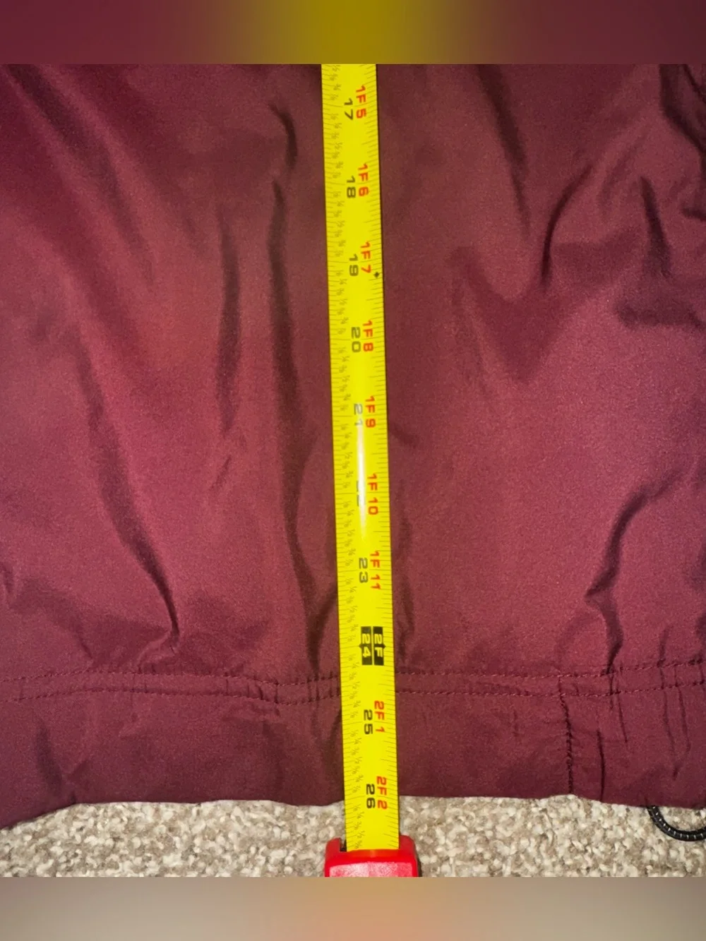 Cutter & Buck lightweight burgundy